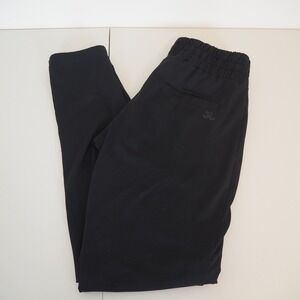 Jo+Jax Dancewear Activewear Jogger Pants Women's Small Adult Black Zipper Ankle
